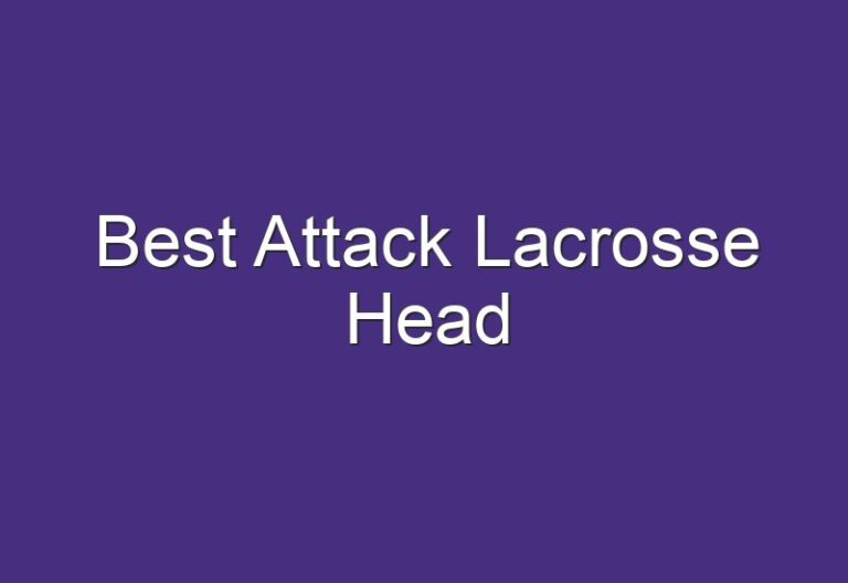Best Attack Lacrosse Head