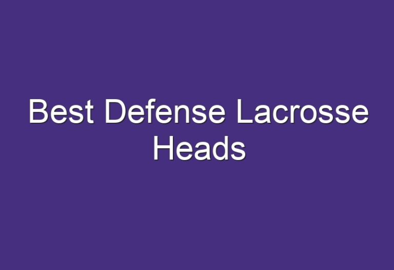 Best Defense Lacrosse Heads