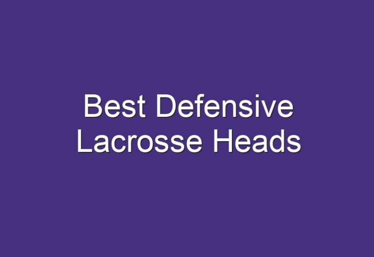 Best Defensive Lacrosse Heads