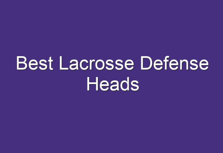 Best Lacrosse Defense Heads