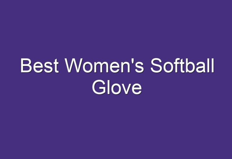 Best Women's Softball Glove