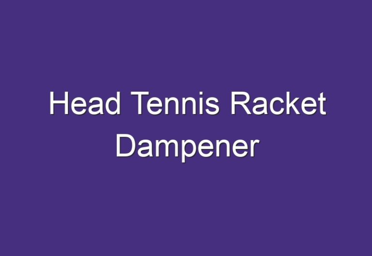 Head Tennis Racket Dampener
