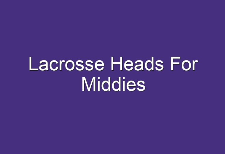 Lacrosse Heads For Middies