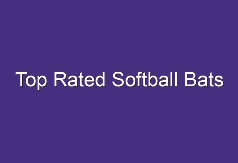 Top Rated Softball Bats