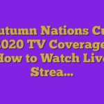 Autumn Nations Cup 2020 TV Coverage: How to Watch Live Strea…