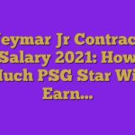 Neymar Jr Contract, Salary 2021: How Much PSG Star Will Earn…