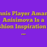Tennis Player Amanda Anisimova Is a Fashion Inspiration for …