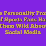The Personality Profile of Sports Fans Has Them Wild About Social Media