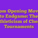 From Opening Moves to Endgame: The Athleticism of Chess Tournaments