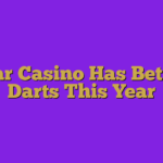 Star Casino Has Bet on Darts This Year